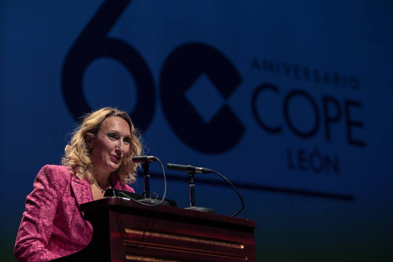 Gala de celebración del 60 aniversario de la Cadena Cope en León