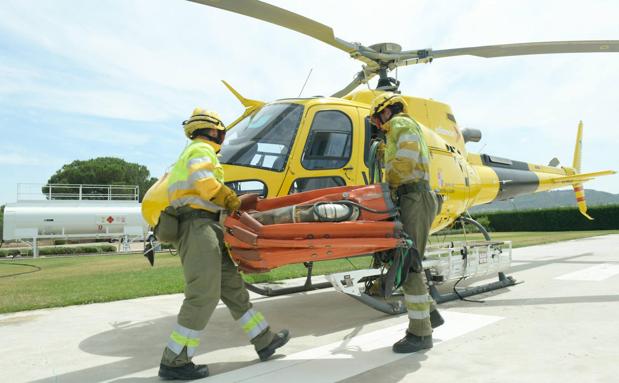 El helipuerto tiene como objetivo poder dar servicio de trabajos aéreos y lucha contra incendios forestales, así como servir de base para los helicópteros y sus brigadas que operan para Castilla y León