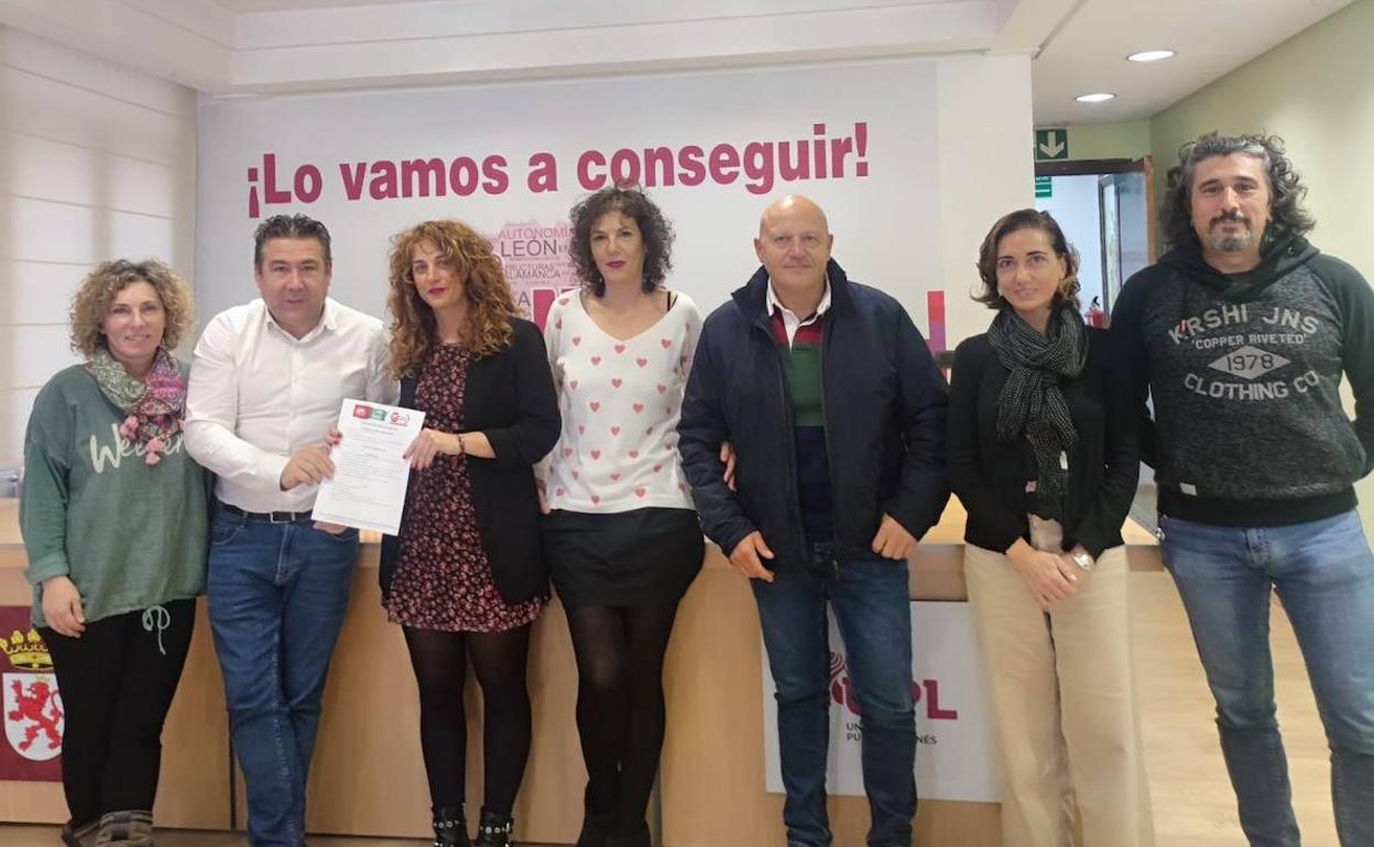 La Sección de Sanidad de UGT traslada a UPL las deficiencias de los centros de León dependientes de la Junta