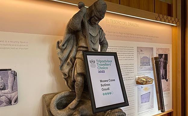 Museo Casa Botines Gaudí, premiado por los visitantes. 