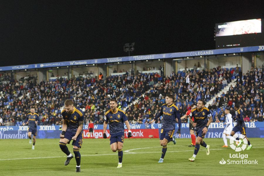 El conjunto berciano cae en el partido disputado ante el Leganés en territorio madrileño