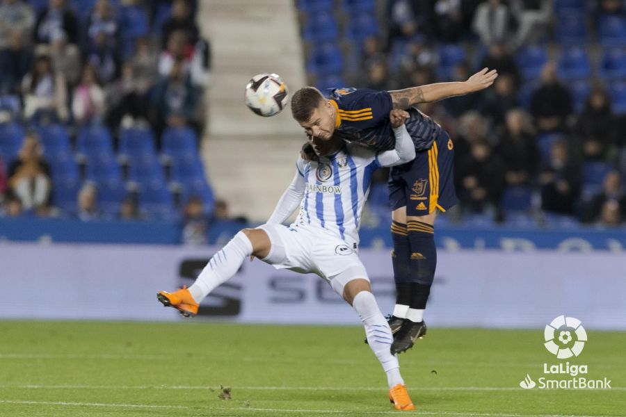 El conjunto berciano cae en el partido disputado ante el Leganés en territorio madrileño