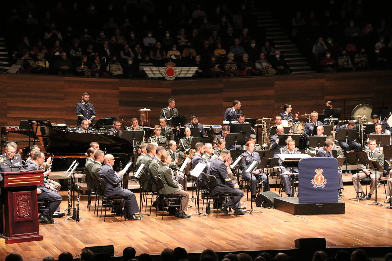 Un instante del concierto celebrado este martes.