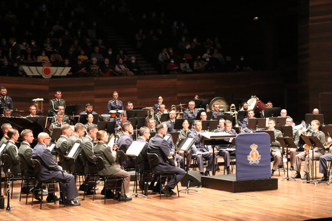 Un instante del concierto celebrado este martes.