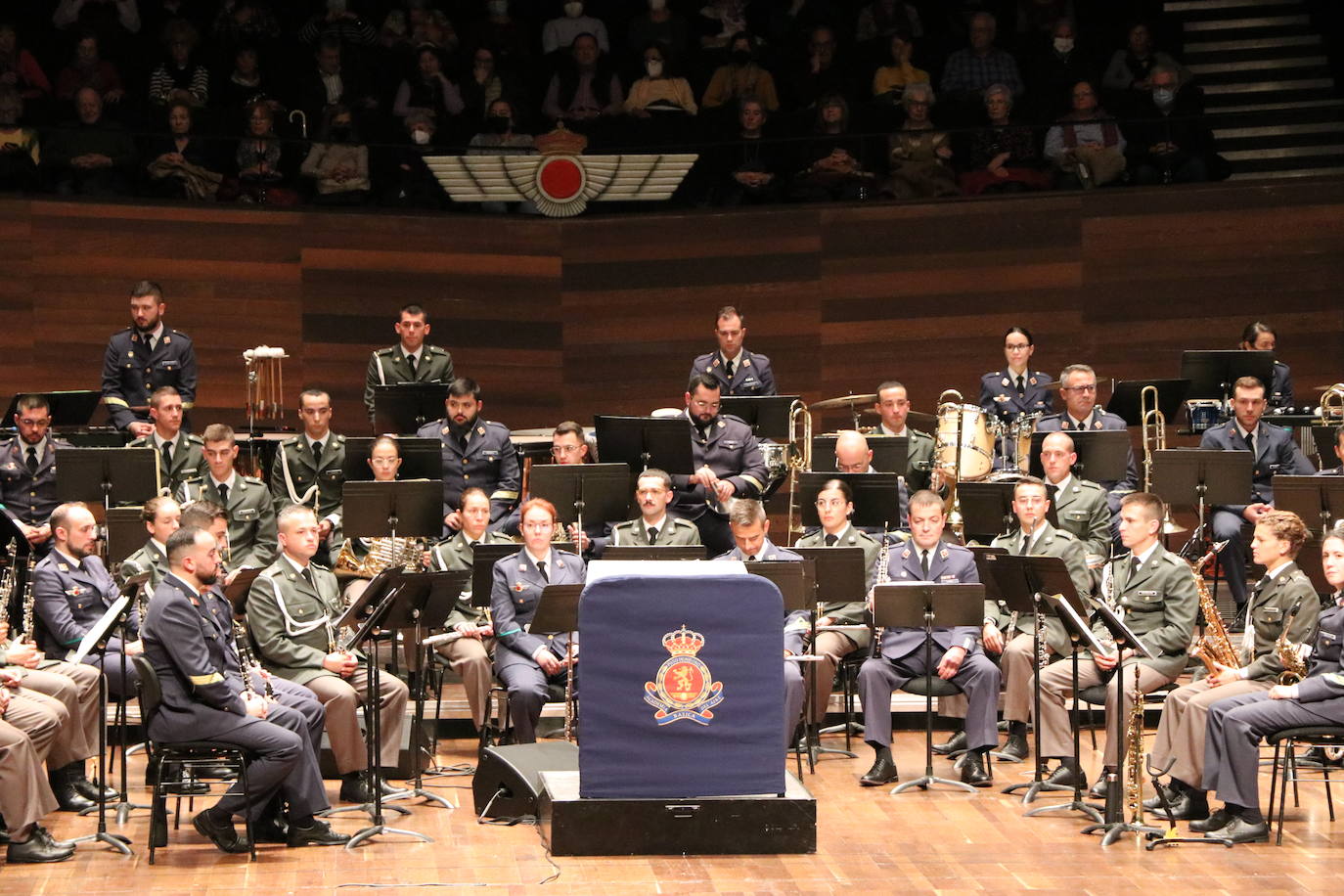 Un instante del concierto celebrado este martes.