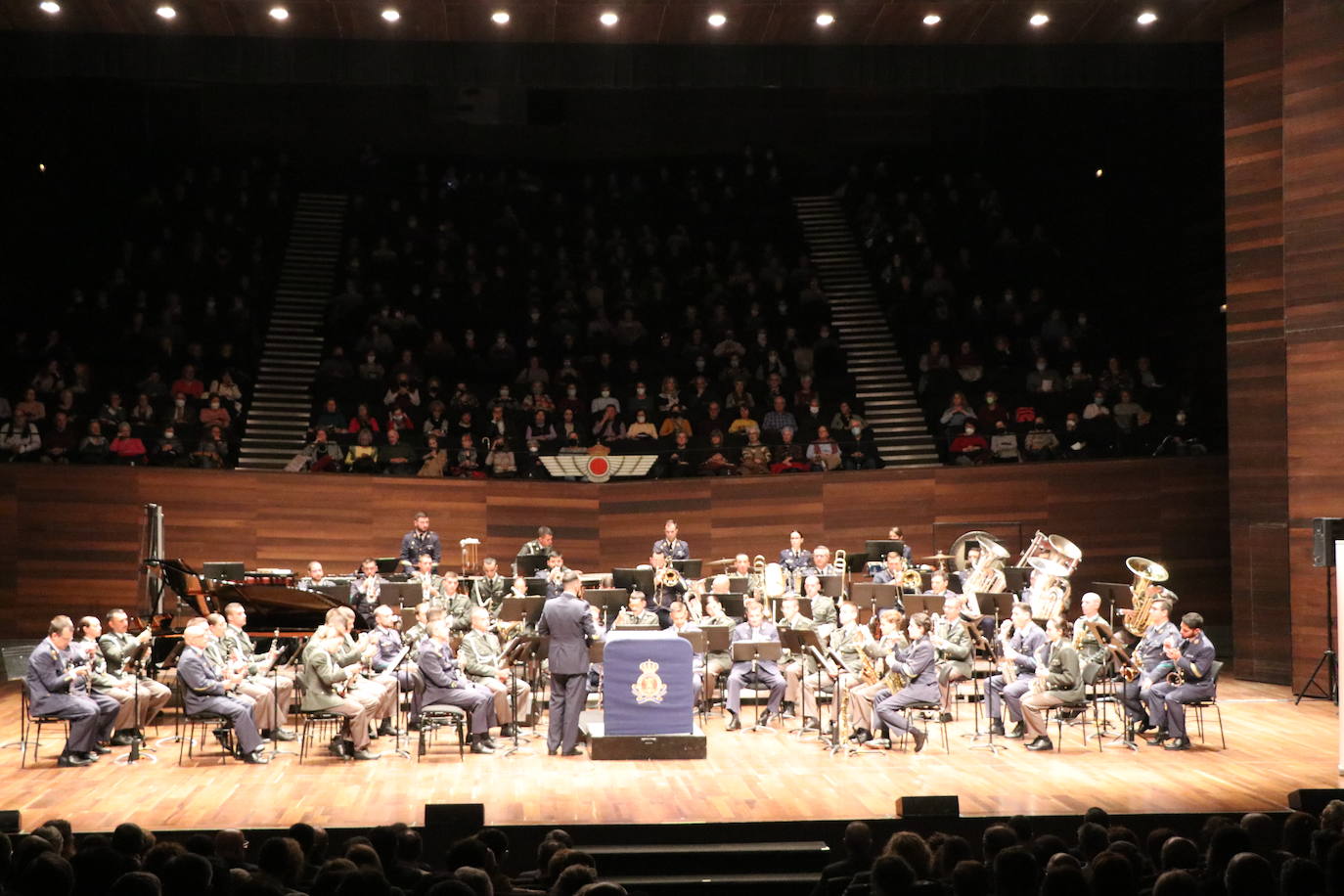 Un instante del concierto celebrado este martes.