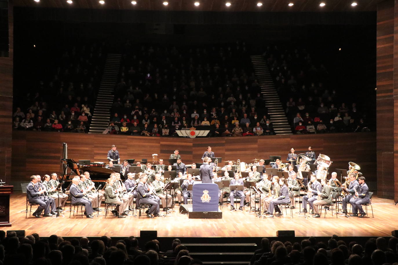 Un instante del concierto celebrado este martes.