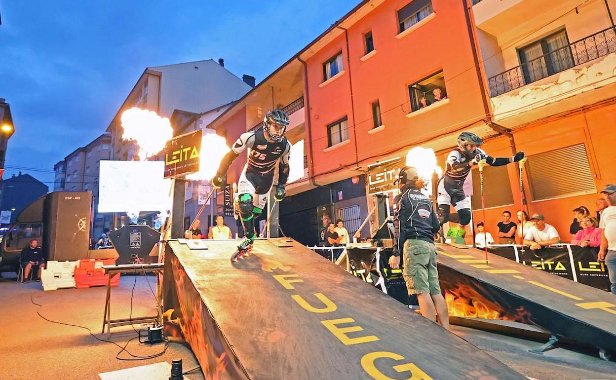 El campeonato de Europa de Alpino en Línea, uno de los eventos patrocinados por la Junta.