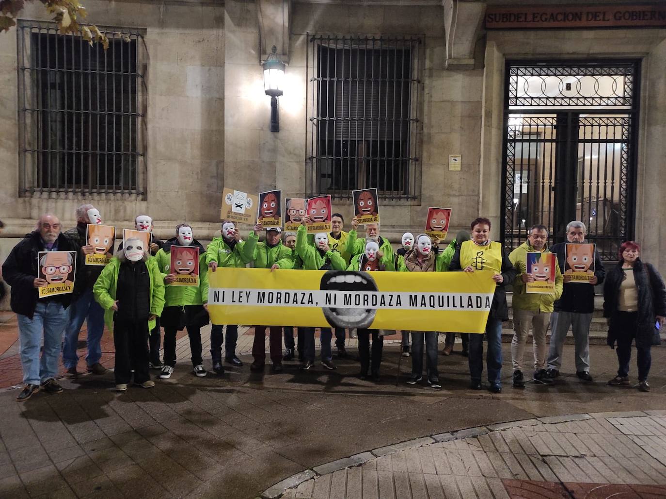 León clama contra la 'Ley Mordaza.