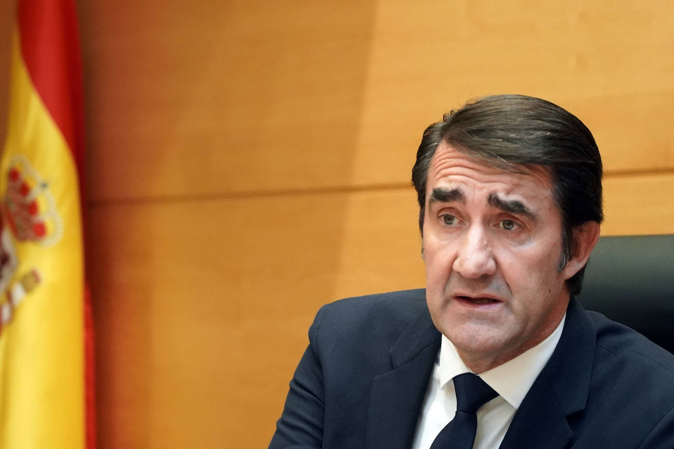 El consejero de Medio Ambiente, Vivienda y Ordenación del Territorio, Juan Carlos Suárez-Quiñones, comparece ante la Comisión de Economía y Hacienda de las Cortes de Castilla y León para informar sobre el Proyecto de Presupuestos de la Comunidad 2023 referente a su Departamento.