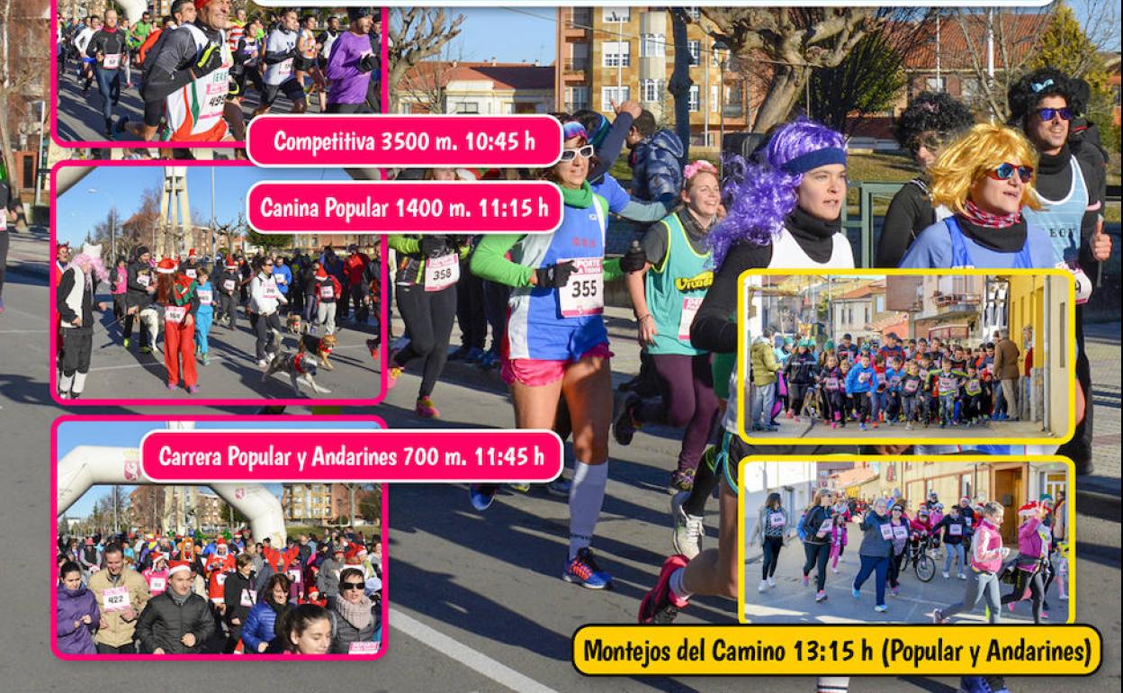 La Virgen celebra su San Silvestre con prueba popular y canina