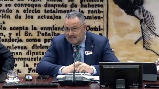 El presidente de la Diputación, Eduardo Morán, defiende en el Senado la inclusión financiera del mundo rural | Comparece en la Comisión de Despoblación y Reto Demográfico para exponer la realidad de la provincia y compartir las líneas de actuación en las que trabaja la institución.