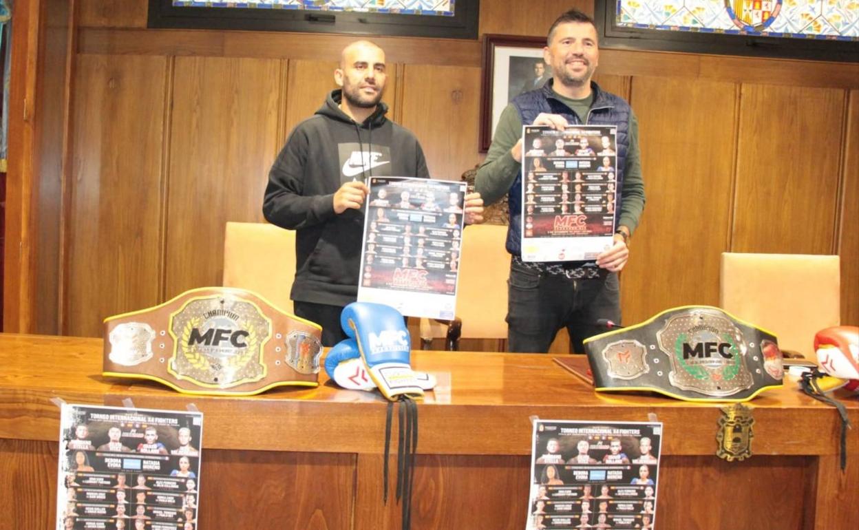 Imagen de la presentación del evento de muay thai y boxeo olímpico.