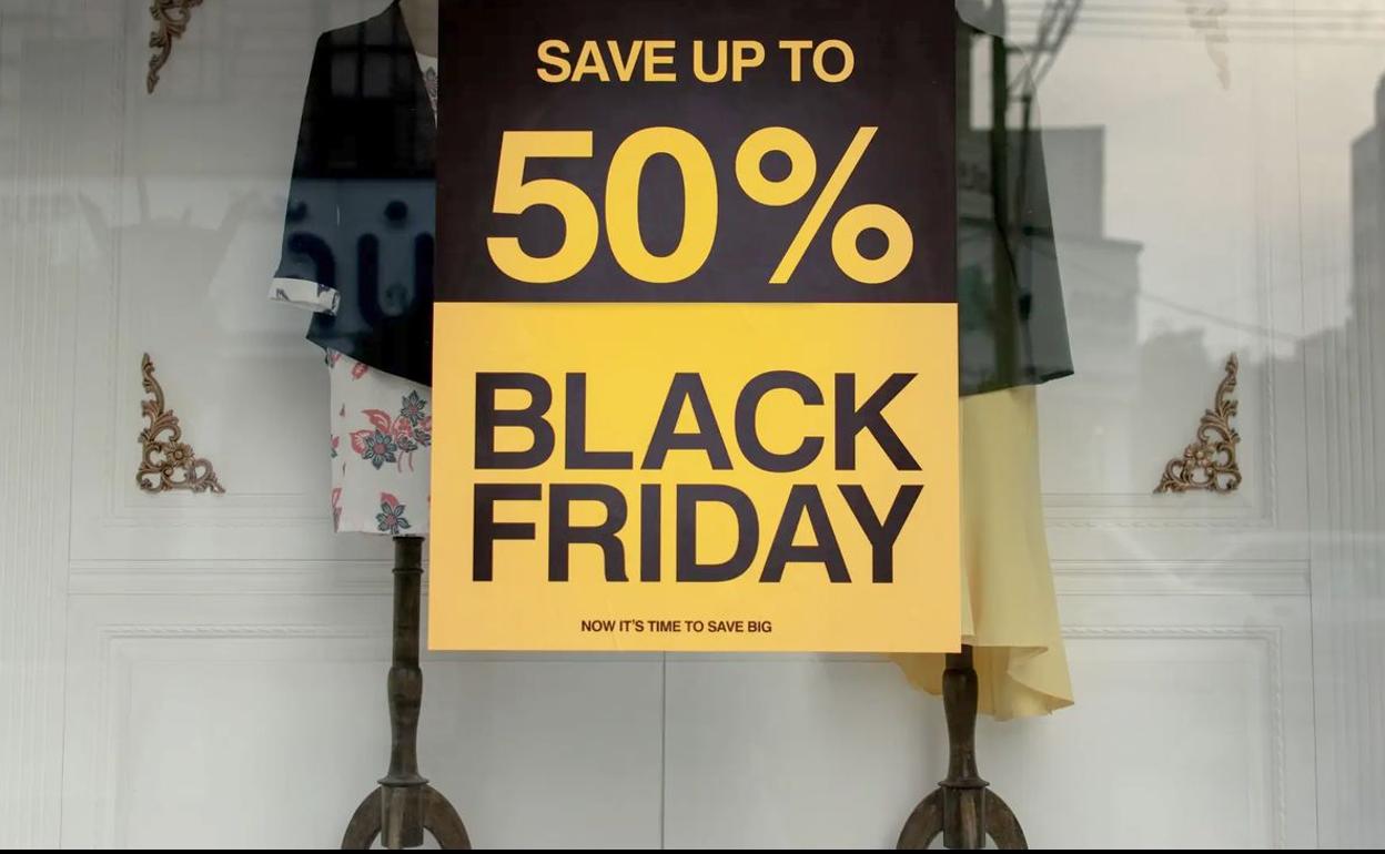 Imagen del Black Friday, uno de los 'motores' del empleo en el mes de noviembre. 