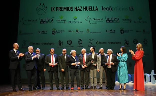 Galería. Entrega de premios en la gala Haz Huella. 