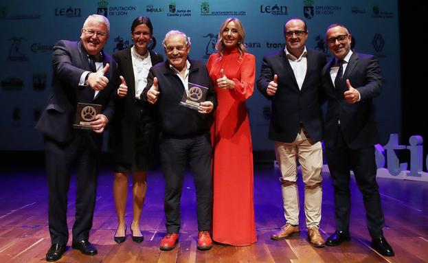 Galería. Entrega de premios en la gala IX Haz Huella de Leónoticias.