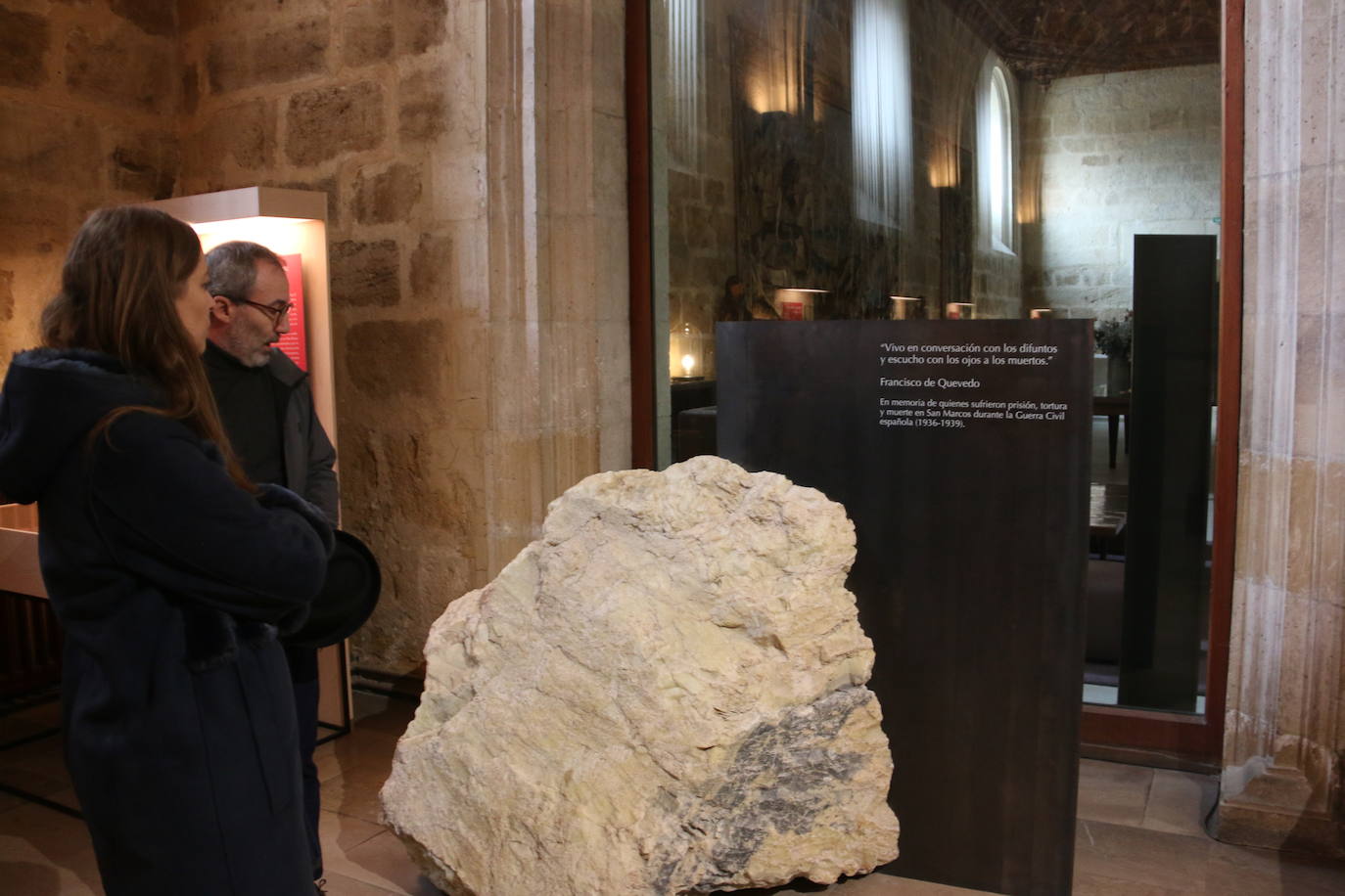 Inauguración de la exposición temporal 'Cástor González y el campo de concentración de San Marcos de León'