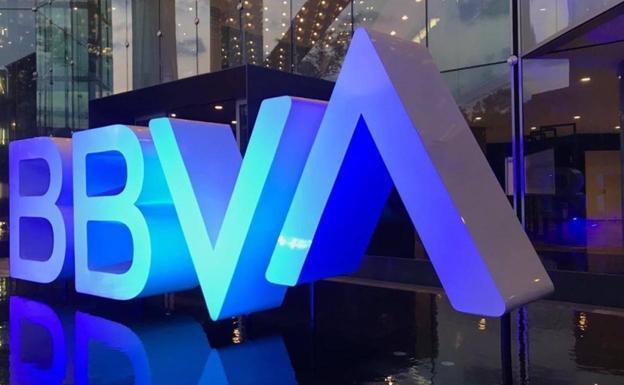 Imagen de archivo de la sede central de BBVA.