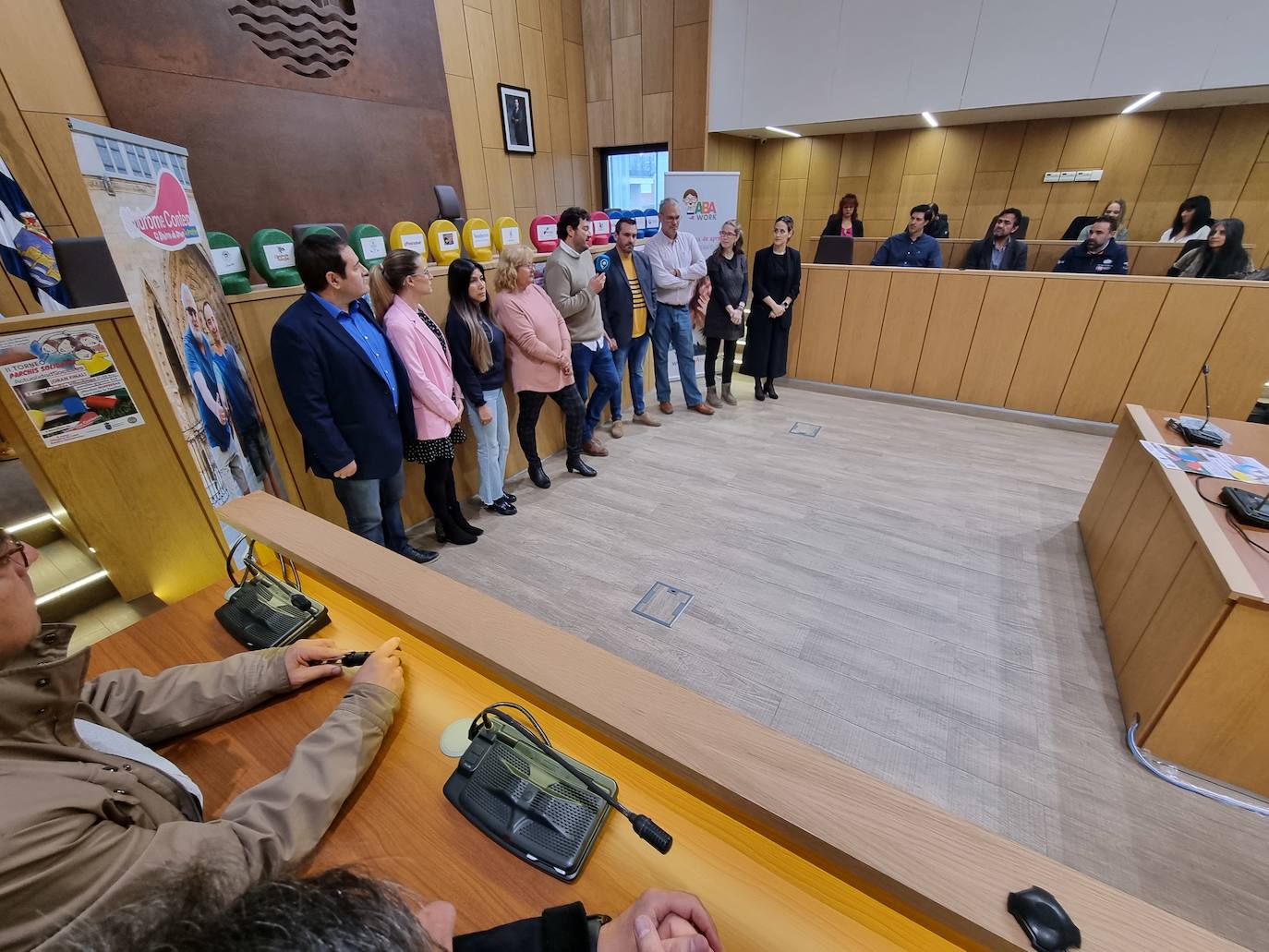 Presentación del 'II Torneo Parchís Solidario ActualidadSocial' de Villaquilambre.