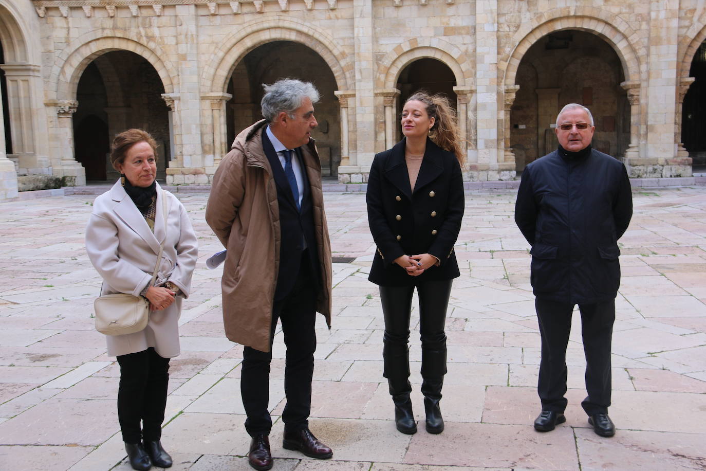 Visita a la restauración de las pinturas del Panteón Real de la Colegiata de San Isidoro