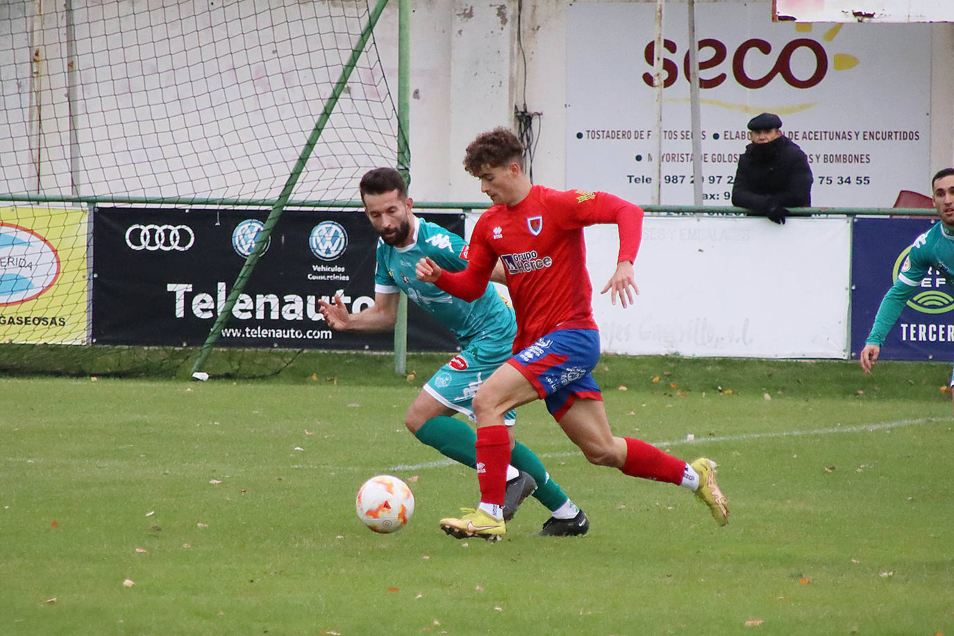 El conjunto maragato sumó la novena victoria seguida ante el Numancia B