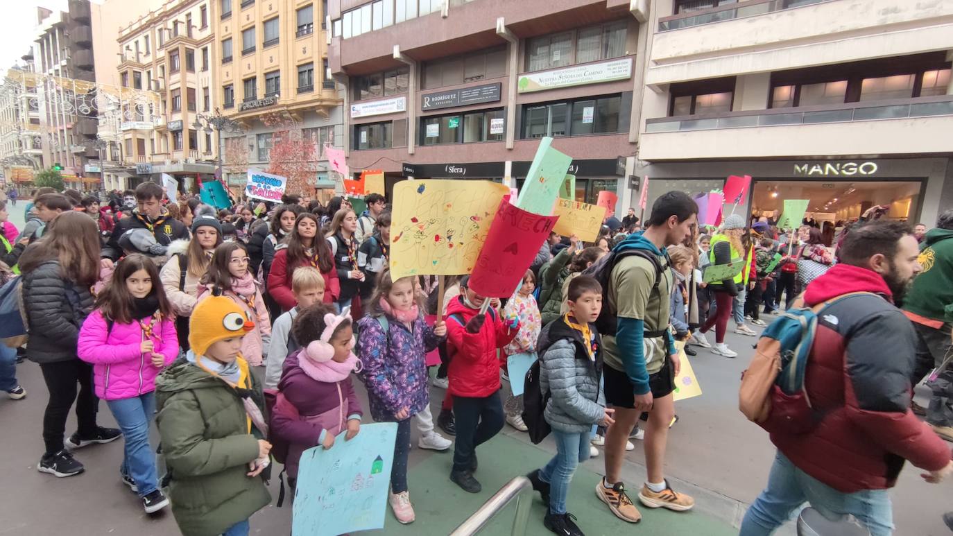 Fotos: Por los derechos de los niños en León