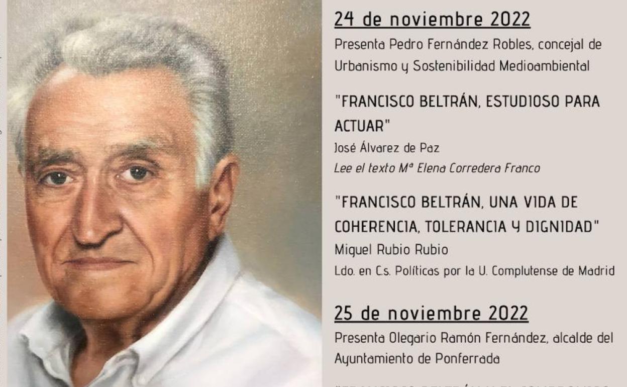 Ponferrada rinde homenaje a Francisco Beltrán, el que fuera párroco de San Antonio