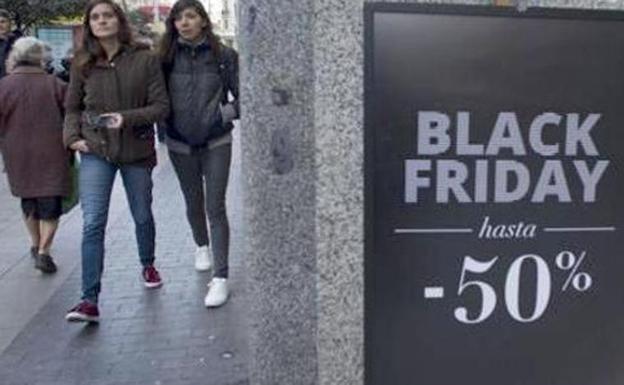 Campaña de black friday en León-.