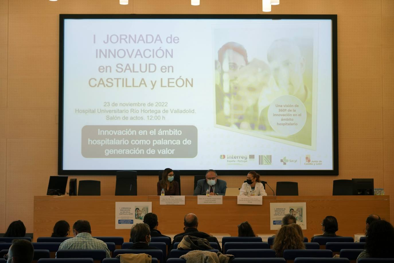 El consejero de Sanidad, Alejandro Vázquez, inaugura la I Jornada de Innovación en Salud en Castilla y León: 'Innovación en el ámbito hospitalario como palanca de generación de valor'.