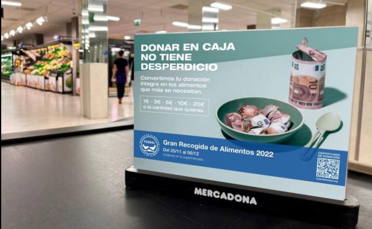 Mercadona participa en la Gran Recogida de Alimentos.