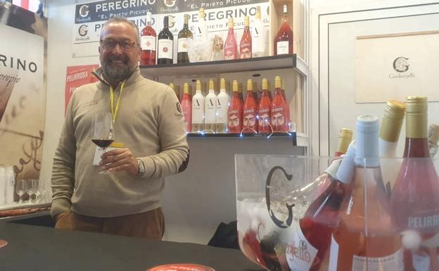 Stand de Bodegas Gordonzello en la Feria de Productos de León.