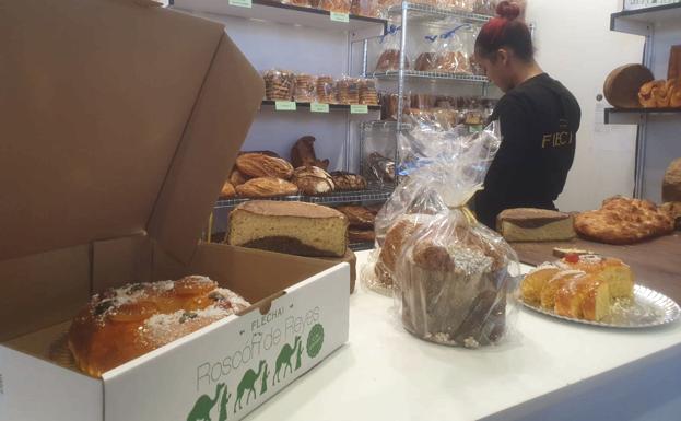 Stand de Panadería Flecha en la feria de Productos de León.