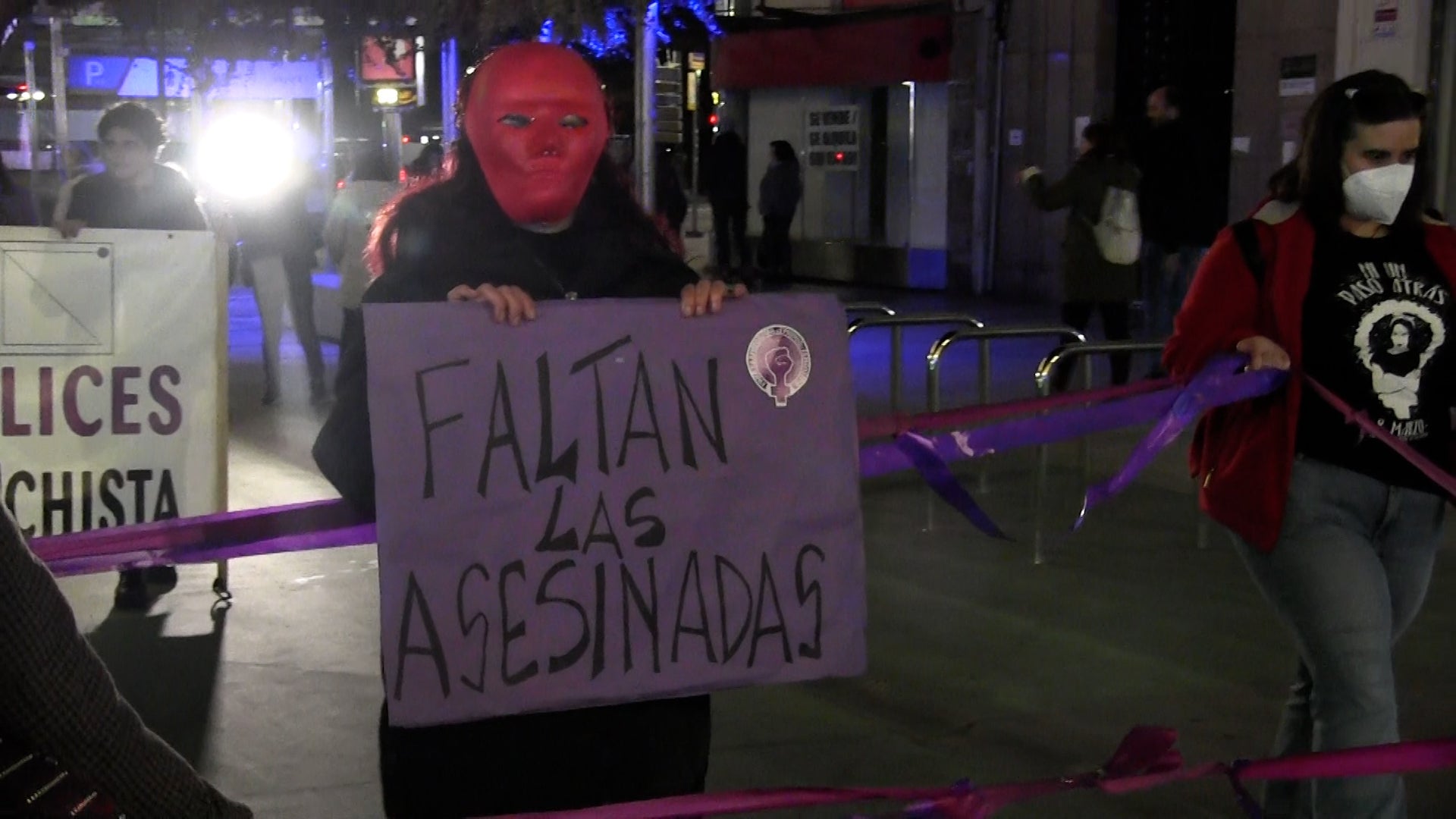 Manifestación por las calles de León para gritar en contra de la violencia de género