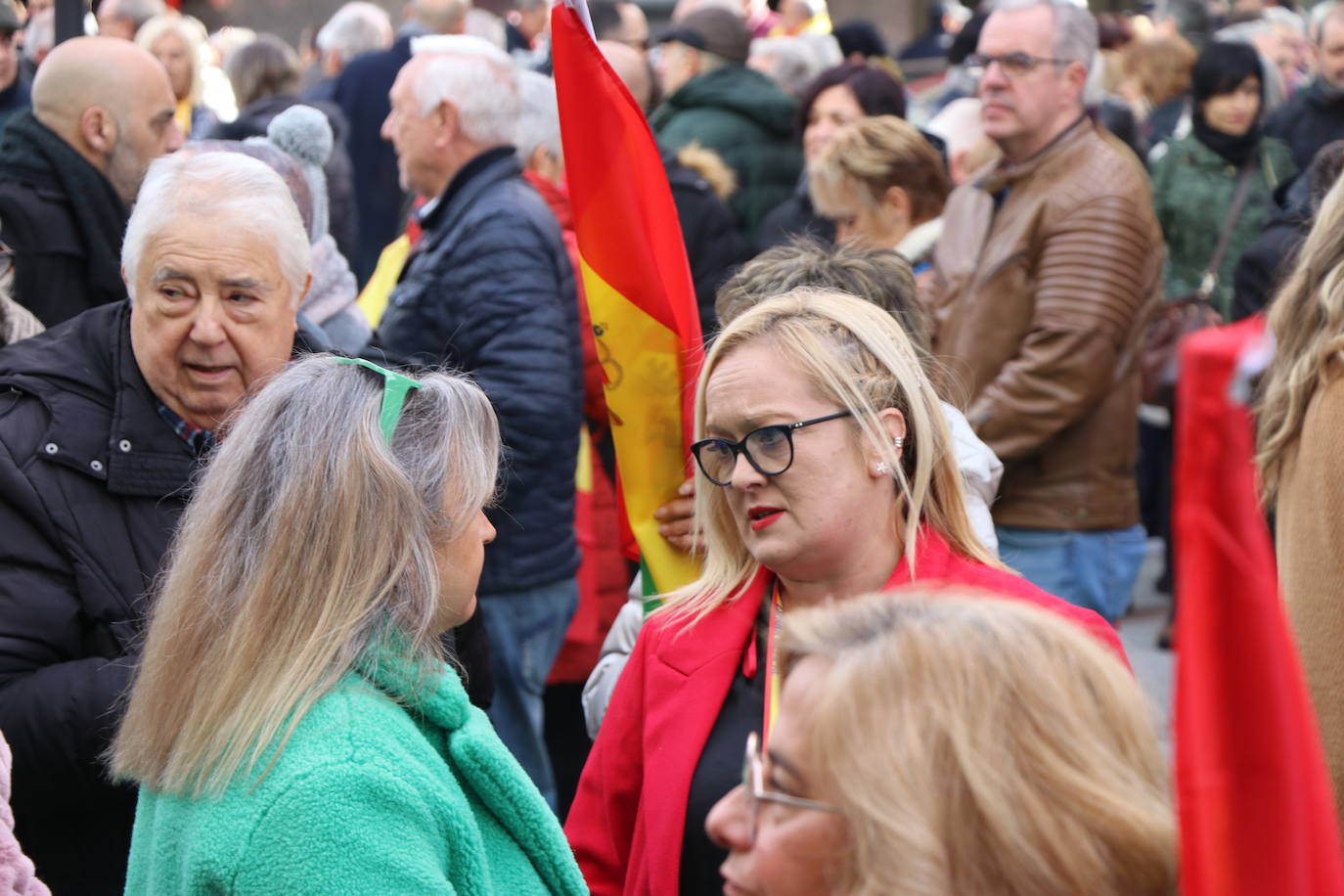 Vox sale a la calle en León para pedir elecciones generales.