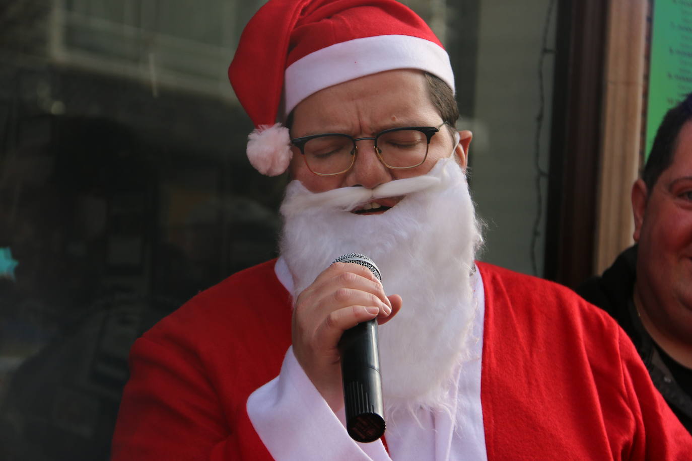 Antonio Canales, José Antonio Diez y Juan López llevan la Navidad hasta la Palomera.