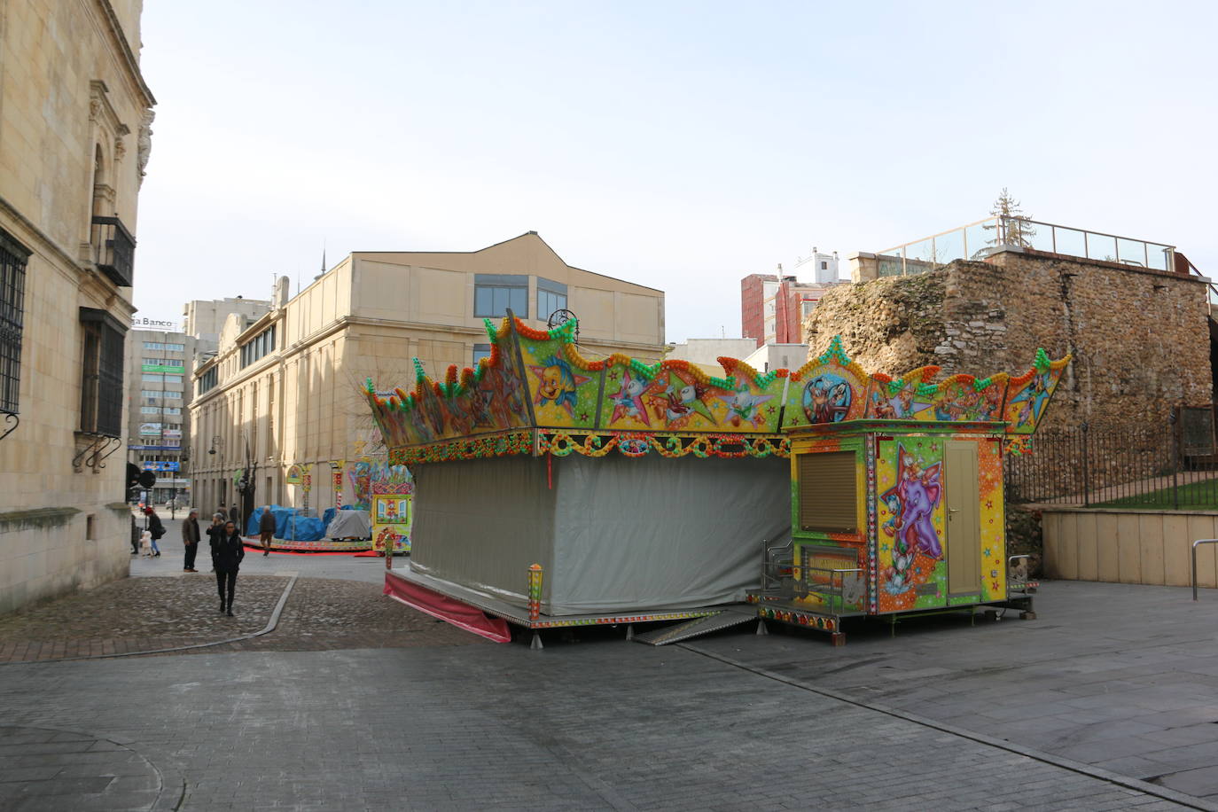 Fotos: Las atracciones de Navidad se suman a las fiestas en León