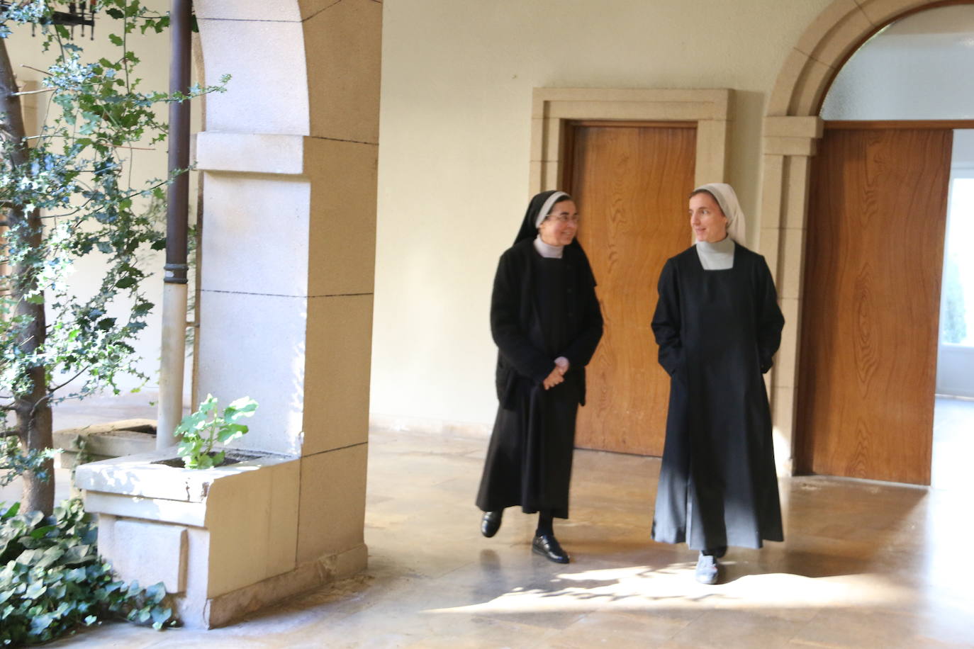 La joven alcarreña se integra en el convento y da un paso adelante en su formación religiosa al acceder al noviciado.