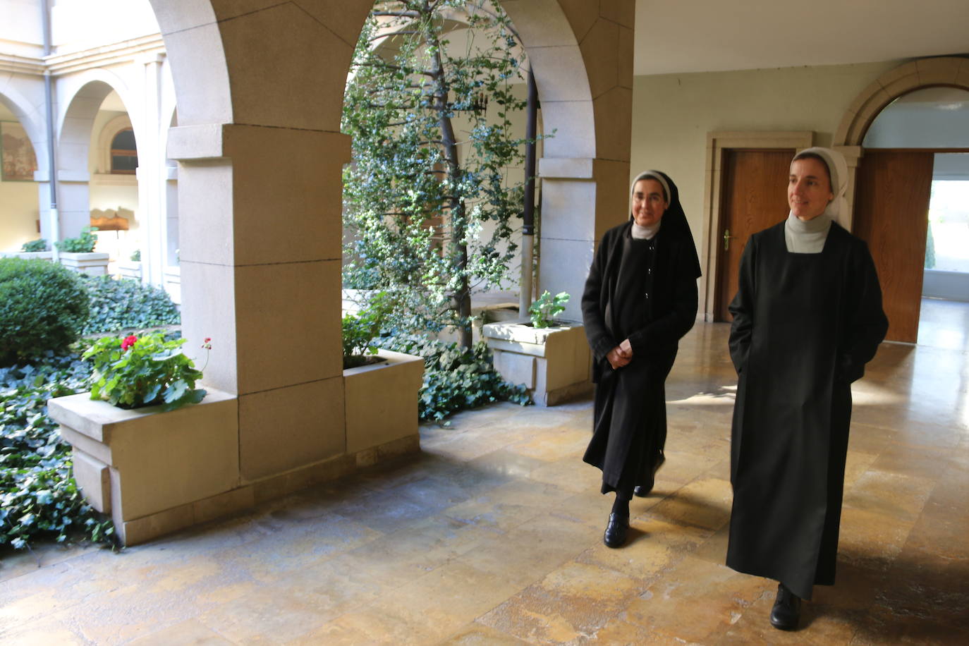 La joven alcarreña se integra en el convento y da un paso adelante en su formación religiosa al acceder al noviciado.