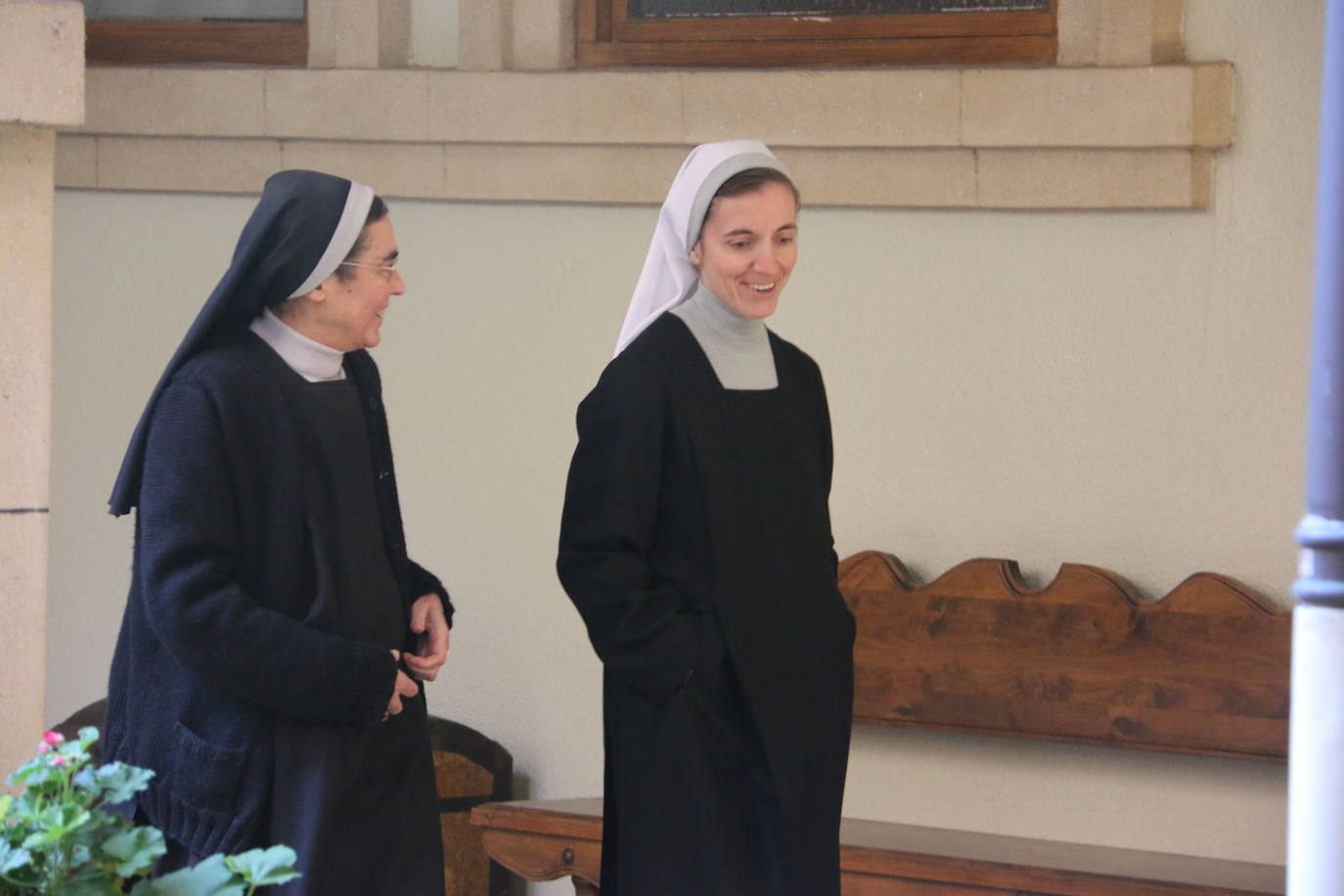 La joven alcarreña se integra en el convento y da un paso adelante en su formación religiosa al acceder al noviciado.