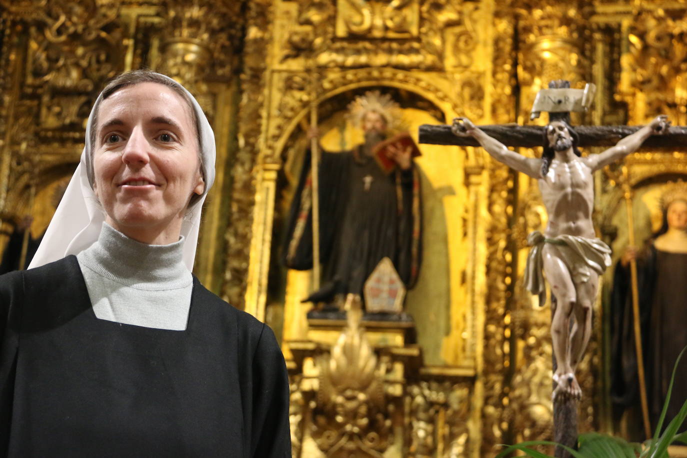 La joven alcarreña se integra en el convento y da un paso adelante en su formación religiosa al acceder al noviciado.