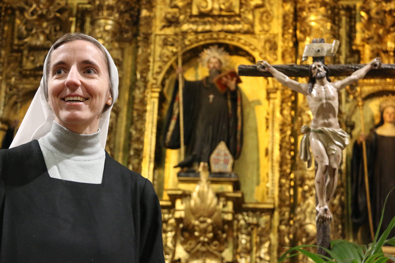 La joven alcarreña se integra en el convento y da un paso adelante en su formación religiosa al acceder al noviciado.