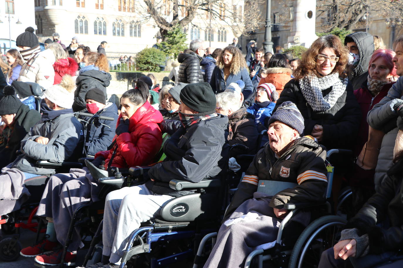 Celebración de los actos del 'Día Mundial de las Personas con Discapacidad' en León.