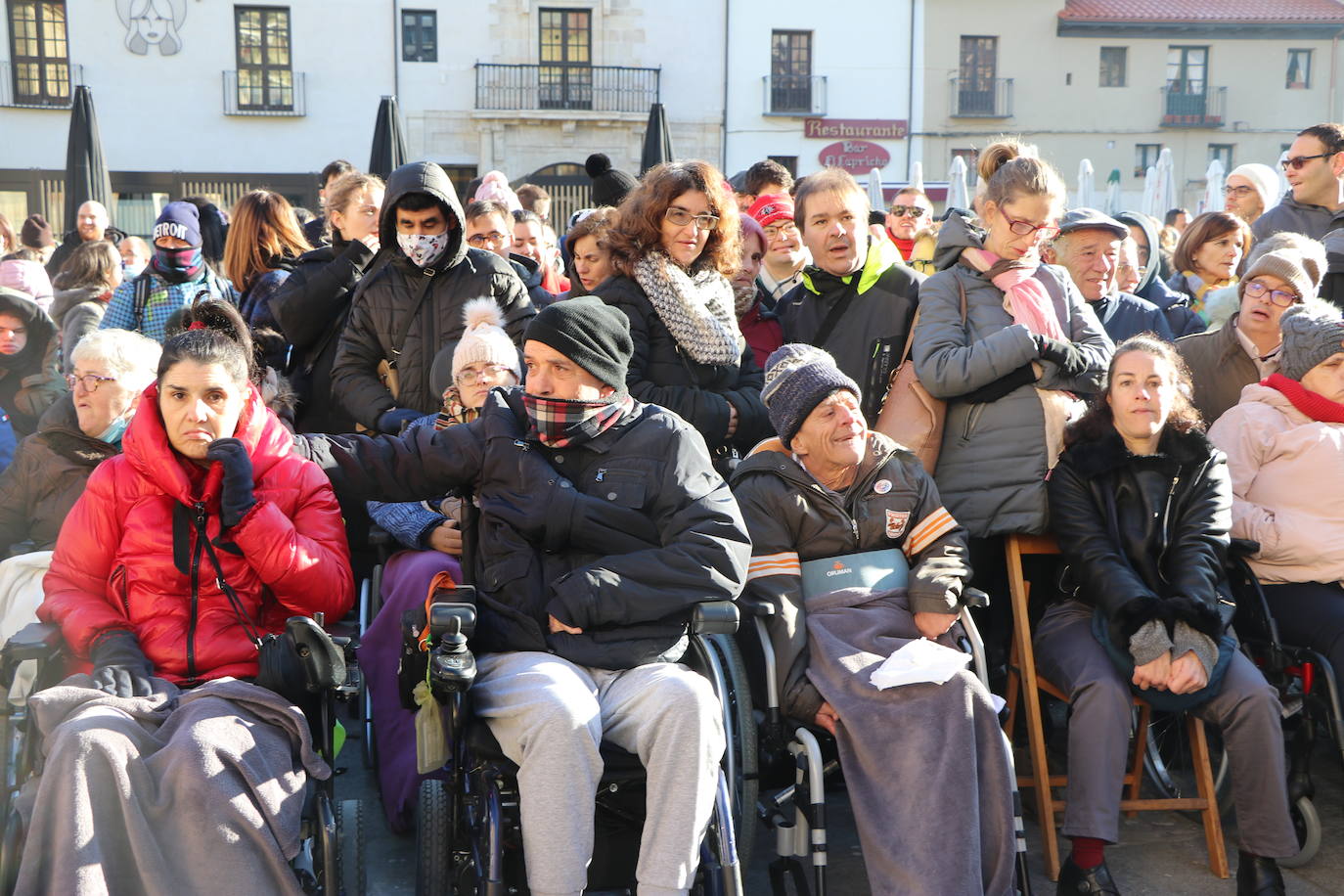 Celebración de los actos del 'Día Mundial de las Personas con Discapacidad' en León.