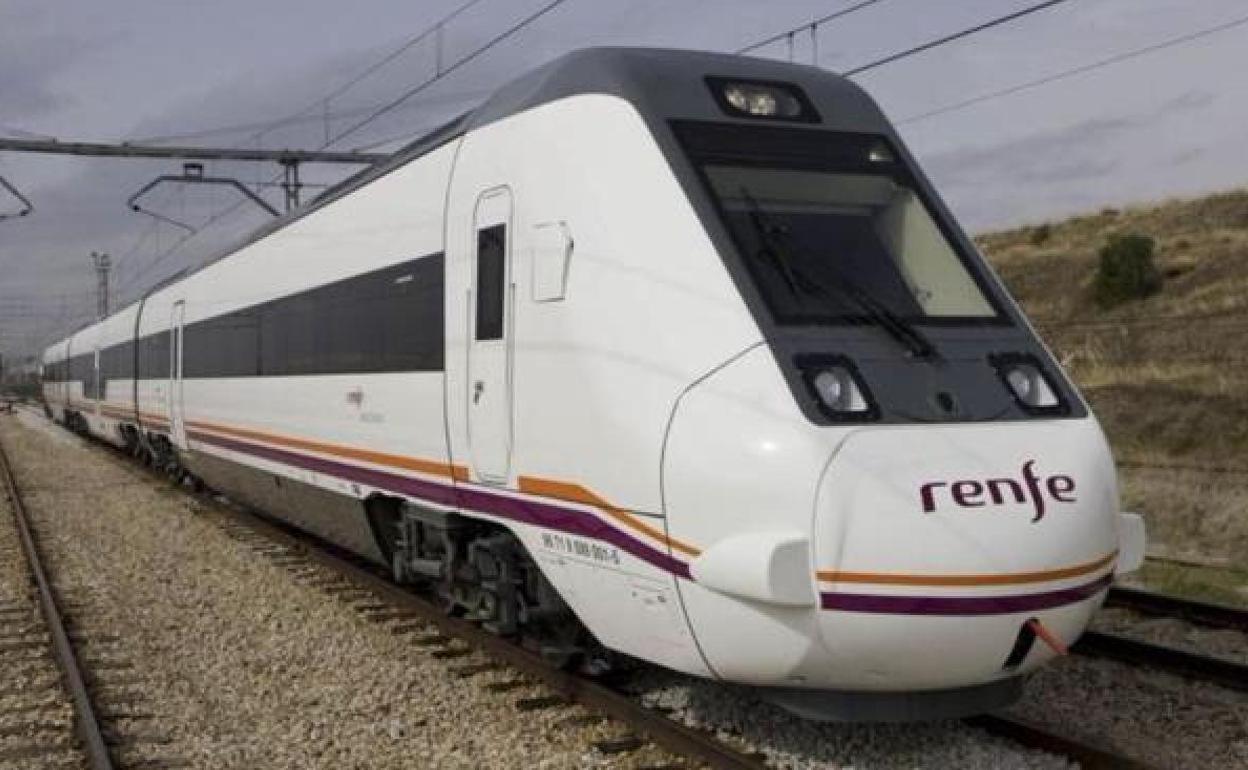 Imagen de archivo de un tren de Renfe. 