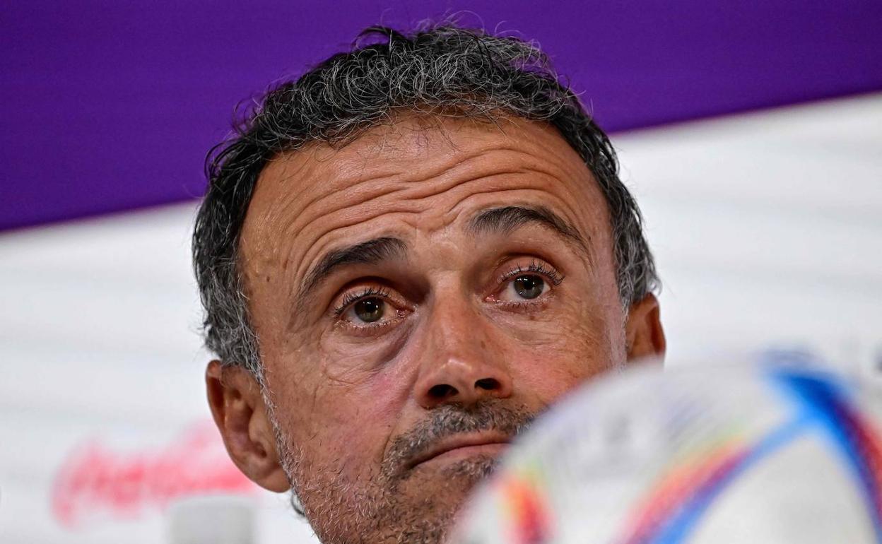 Marruecos-España Mundial Qatar | Luis Enrique: «No vamos a cambiar nuestra idea en ningún momento»