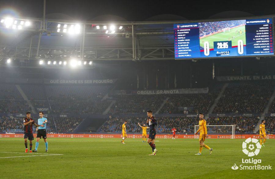 Partido correspondiente a la jornada 19 de LaLiga SmartBank.