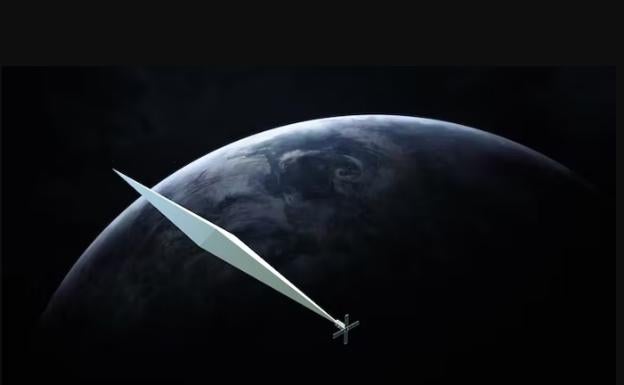 Orbital Reflektör (işlenmiş görüntü), Trevor Paglen.