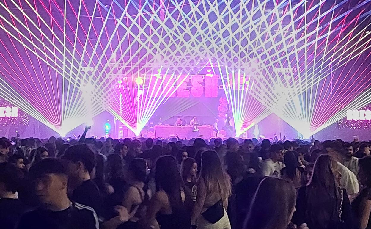 Los jóvenes disfrutaron del Festival en León. l