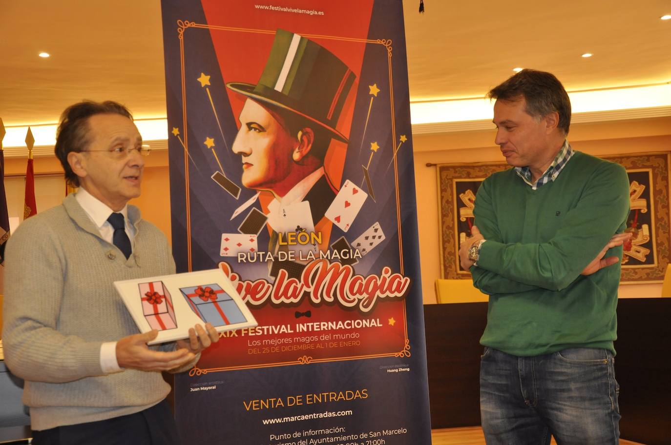 Festival de magia en Valencia de Don Juan.