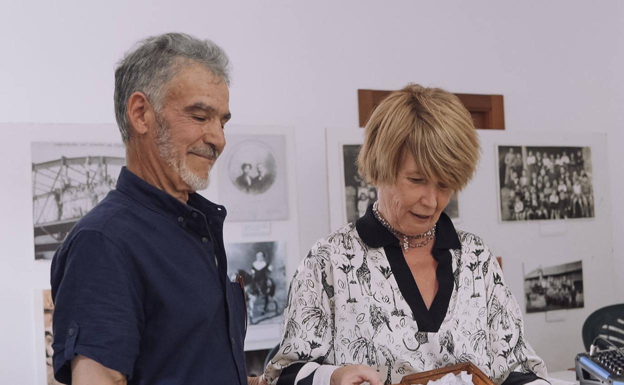 Uno de los actos celebrados este verano, el homenaje al pintor Sendo. 